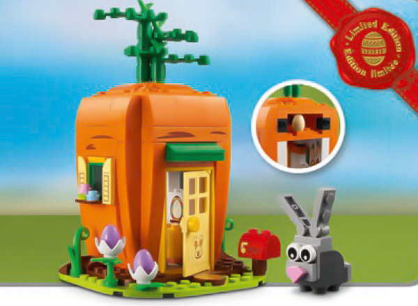 40449 Easter's Bunny Carrot House