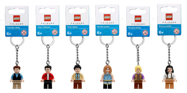 lego friends charcters keychains