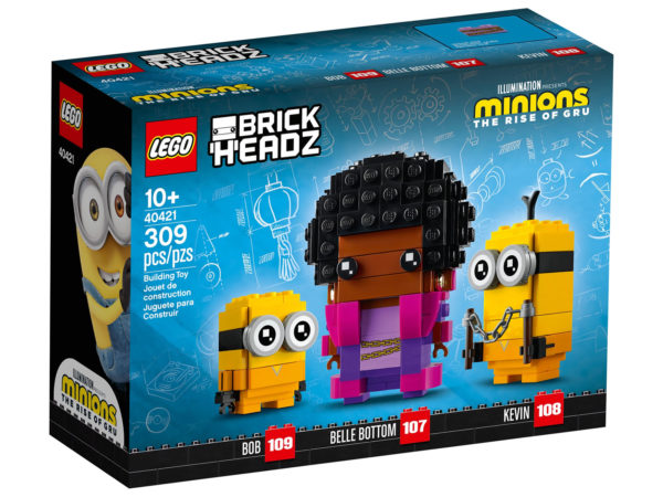 LEGO BrickHeadz 40421 Minions Belle Bottom, Bob & Kevin