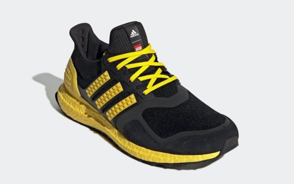 LEGO adidas Ultra Boost DNA Black Yellow H67953 Release Date 1