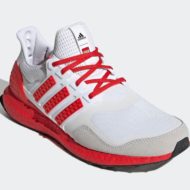 LEGO adidas Ultra Boost DNA White Red H67955 Release Date 1