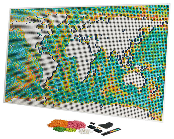 LEGO ART 31203 World Map