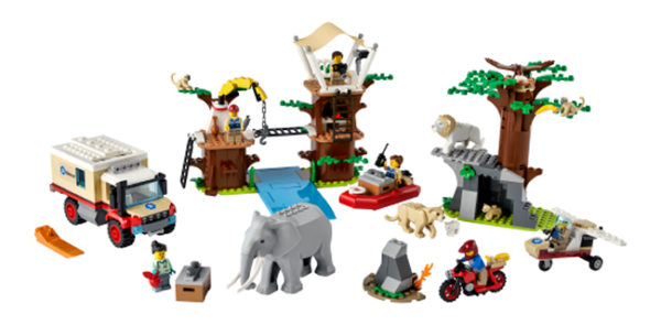 LEGO CITY 60307 Wildlife Rescue Camp