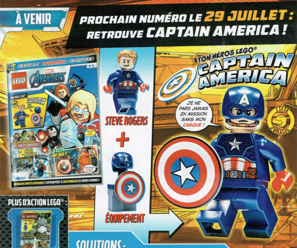 Magazine LEGO Marvel Avengers - Juillet 2021