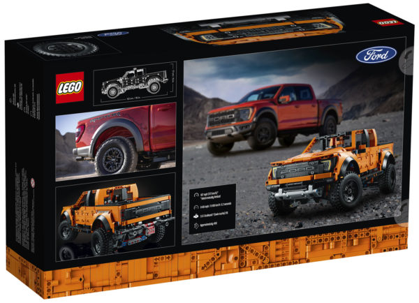 42126 lego technic ford raptor f 150 4