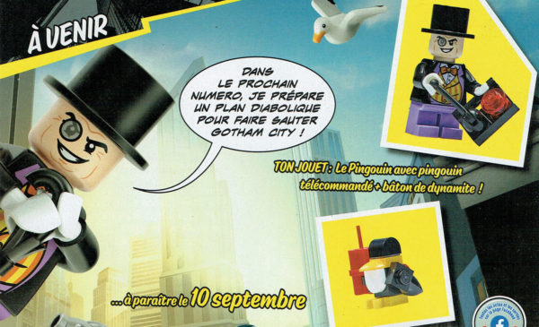 lego batman dccomics magazine juillet 2021