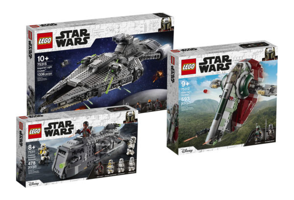 new lego starwars 75311 75312 75315 summer 2021