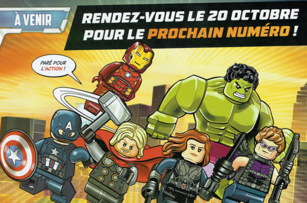 lego marvel avengers magazine juillet 2021