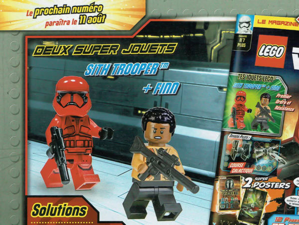 lego starwars magazine aout 2021 sith trooper finn