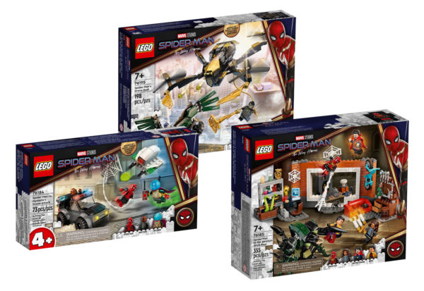 new lego marvel spiderman no way home july 2021