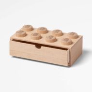 40210900 LEGO 2x4 Wooden Desk Drawer Soap Treated 1