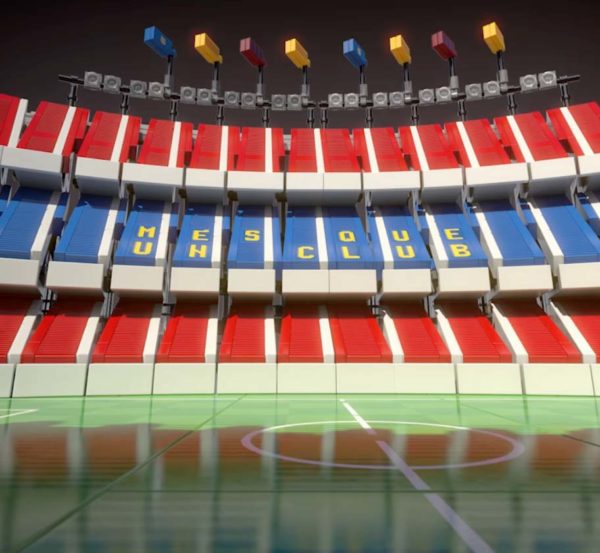 lego 10284 fc barcelona camp nou teaser