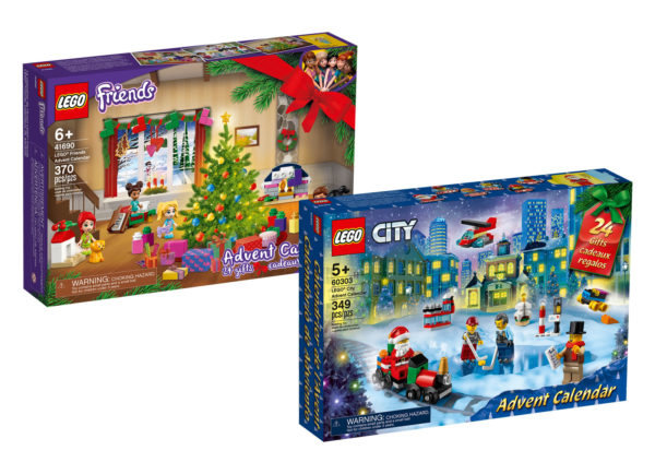 lego city 60303 friends 41690 advent calendars 2021