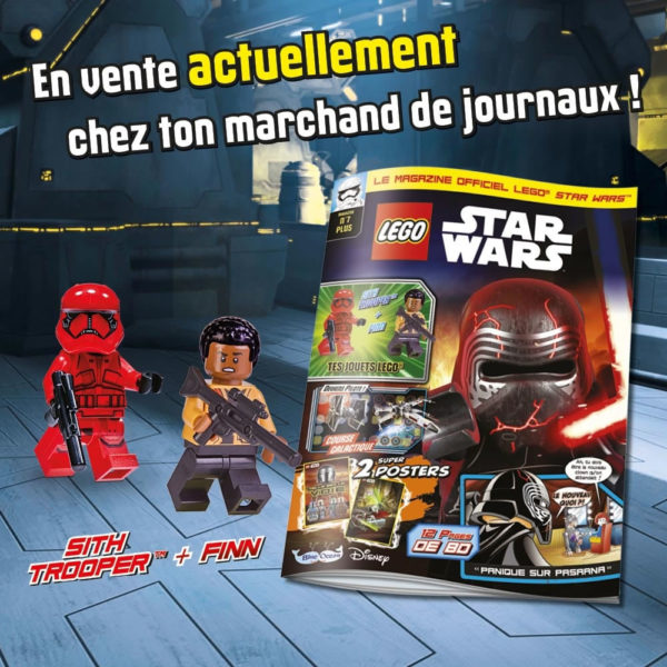 lego starwars magazine aout 2021 sith trooper finn 1