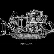 lego technic 42131 app controlled cat d11 bulldozer 6