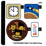 10293 lego winter village santa visit sticker sheet 2