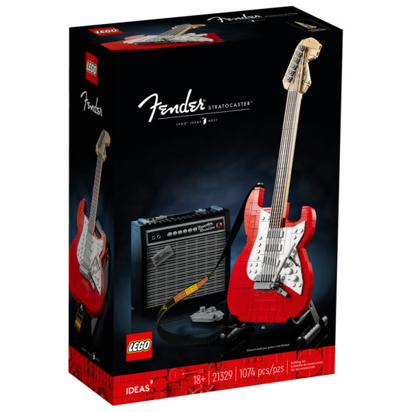 21329 lego ideas fender stratocaster box front