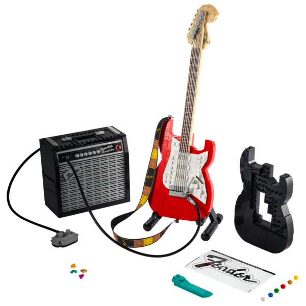 21329 lego ideas fender stratocaster 1