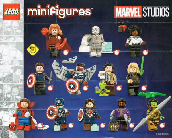 71031 lego marvel studios collectible minifigures series