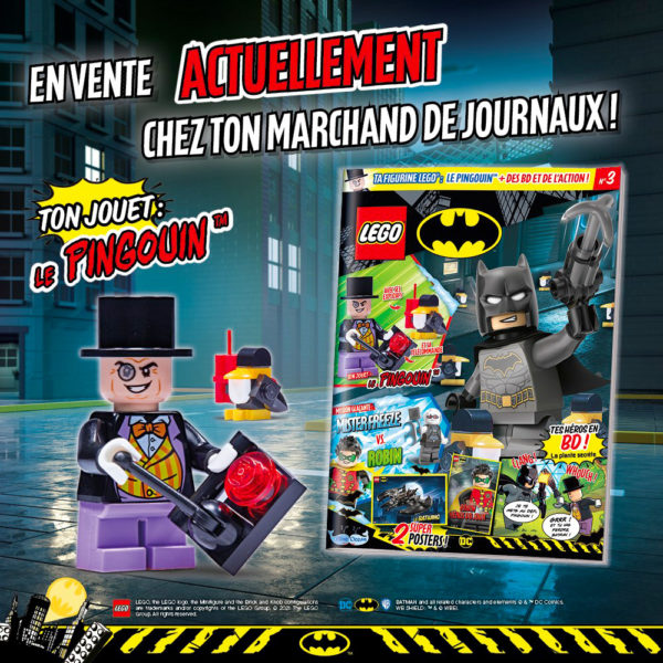 lego batman magazine aout 2021