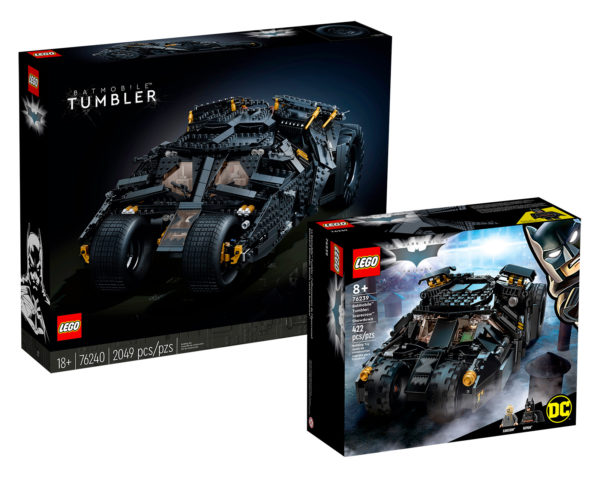 lego dc comics 76239 76240 tumbler shop