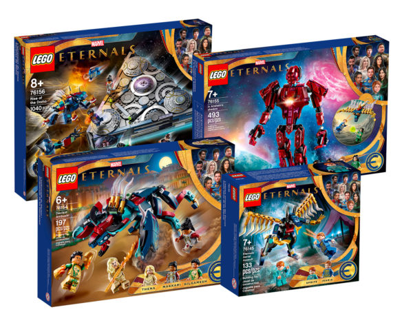 lego marvel eternals 76145 76154 76155 76156