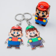 lego super mario luigi keychains vip gwp 3