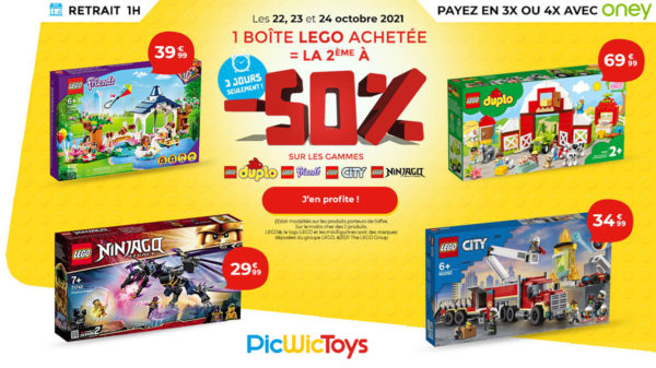 lego offre picwictoys week end magique octobre 2021