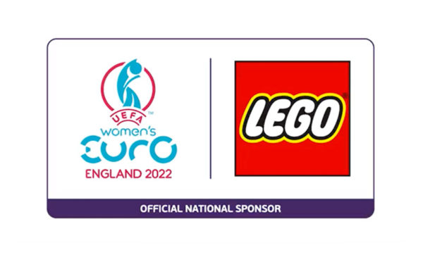 lego sponsor women euro 2022 england