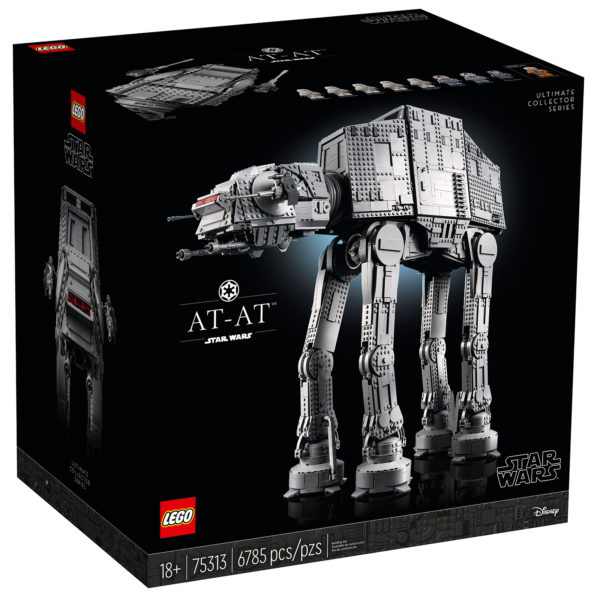 75313 lego starwars ucs at at box front