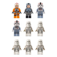 75313 lego starwars ucs at at minifigures