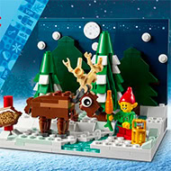 lego 40484 santa front yard vip weekend 2021