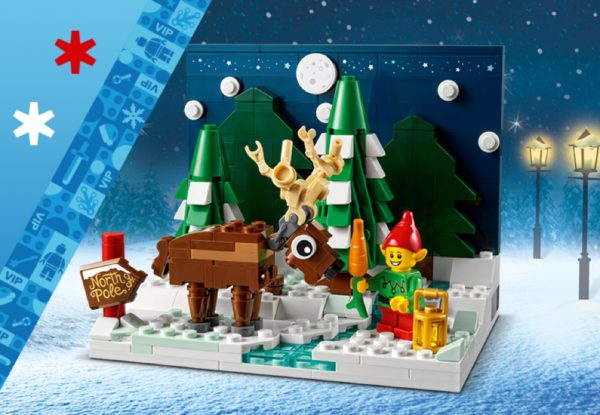 lego 40484 santas front yard vip week end offer