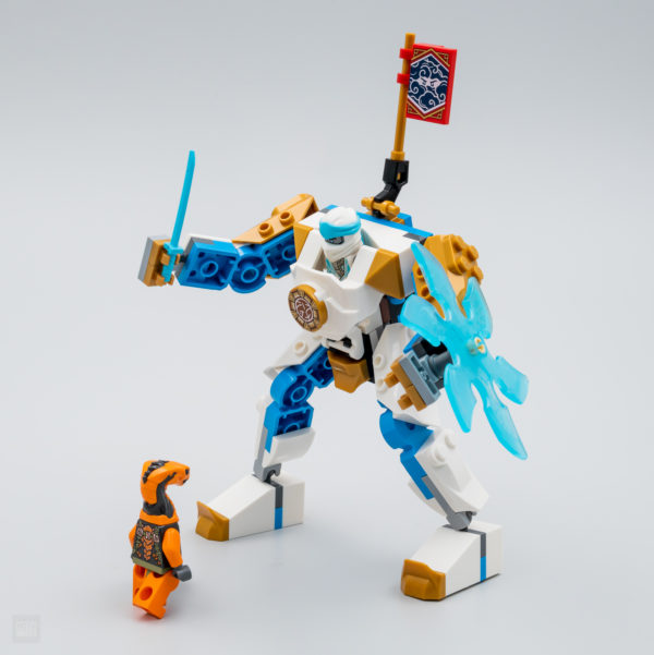 71761 lego ninjago zane power up mech evo 1 1