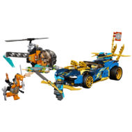 71776 lego ninjago jay nya race car evo 3