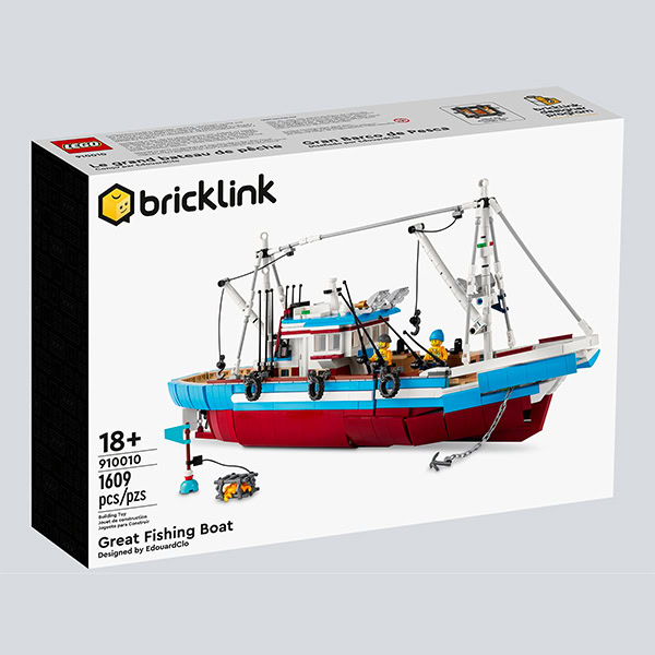 910010 lego bricklink designer program great fishing boat instructions