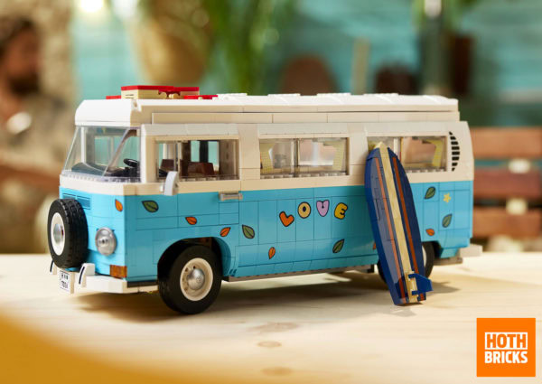 lego 10279 volkswagen t2 camper van concours hothbricks