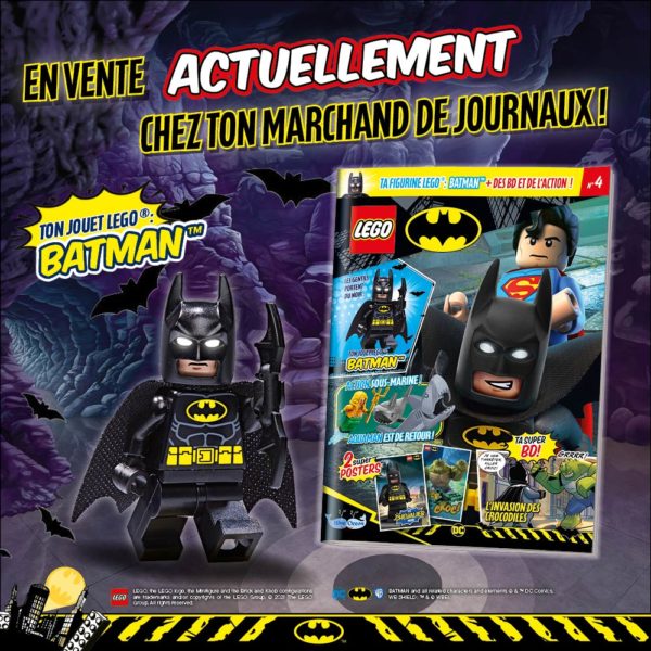 lego dc batman magazine decembre 2021