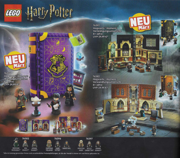 lego harry potter 76396 76397 mars 2022