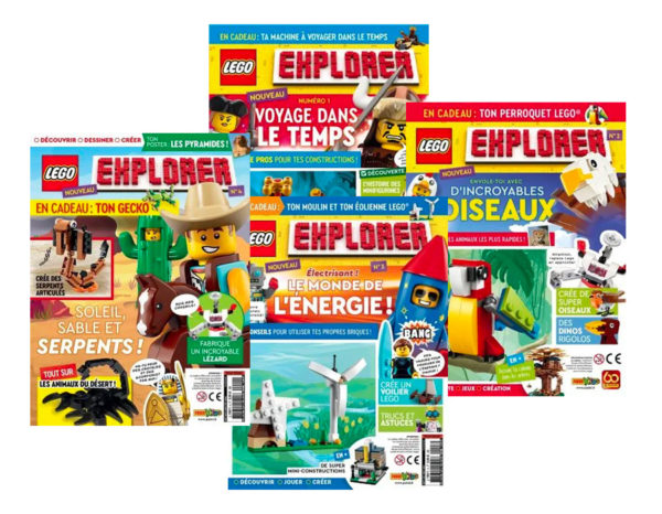 lego explorer magazine panini finito