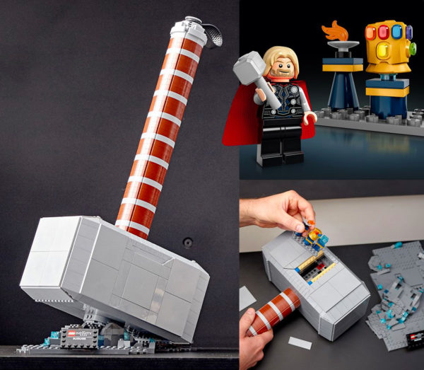 76209 lego marvel thor hammer mjolnir 2022