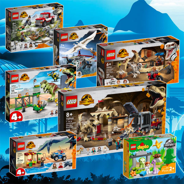 new lego jurassic world dominion 2022 all