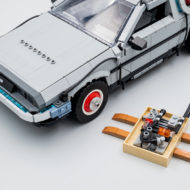 10300 lego back future time machine delorean 16