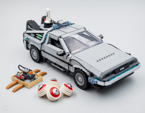 10300 lego back future time machine delorean 19