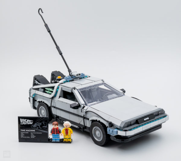 10300 lego back future time machine delorean 24