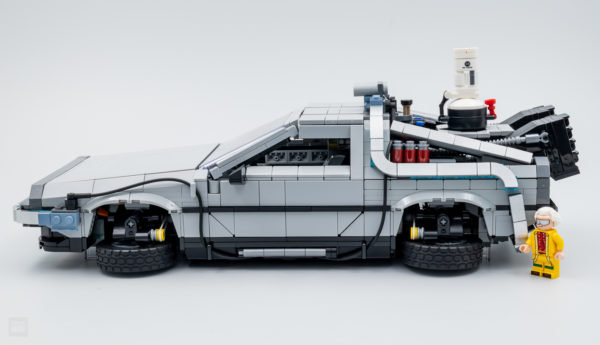 10300 lego back future time machine delorean 31