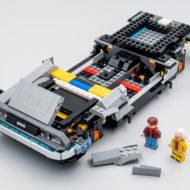 10300 lego back future time machine delorean 5 1