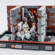 75339 lego starwars diorama collection death star trash compactor 12