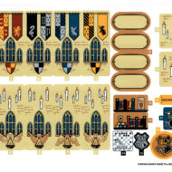 76399 lego harry potter hogwarts magical trunk sticker sheet 2