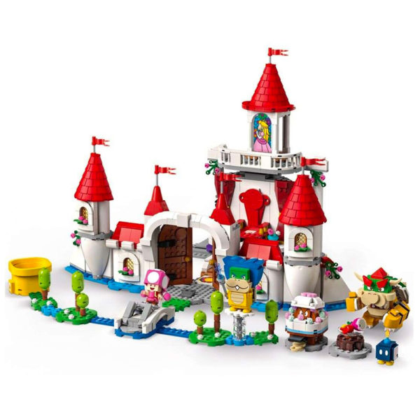 lego super mario 71408 peach castle